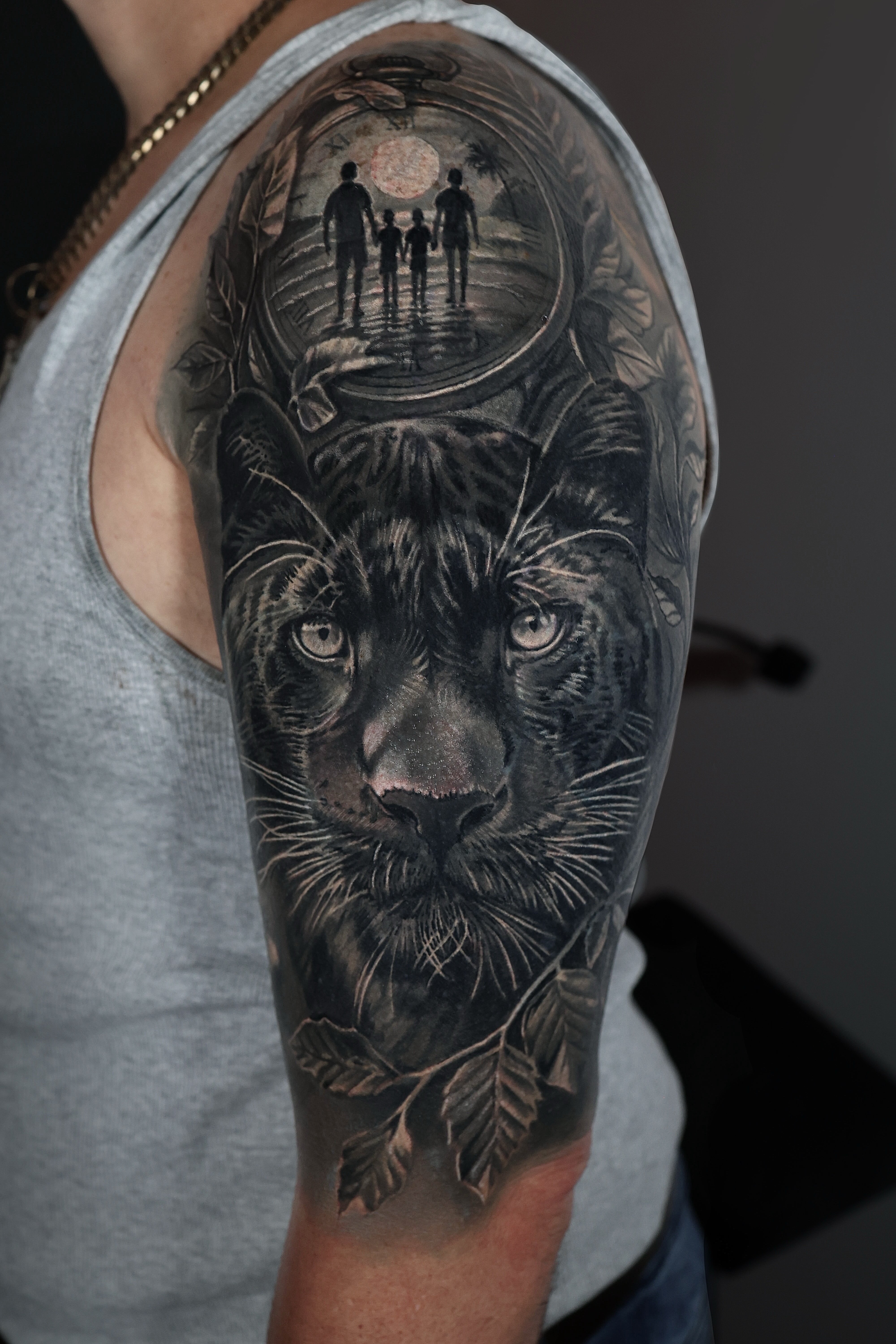 Black and Gray Realism